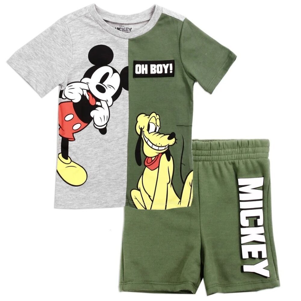 MICKEY MOUSE Boys Toddler 2-Piece Short Set Top